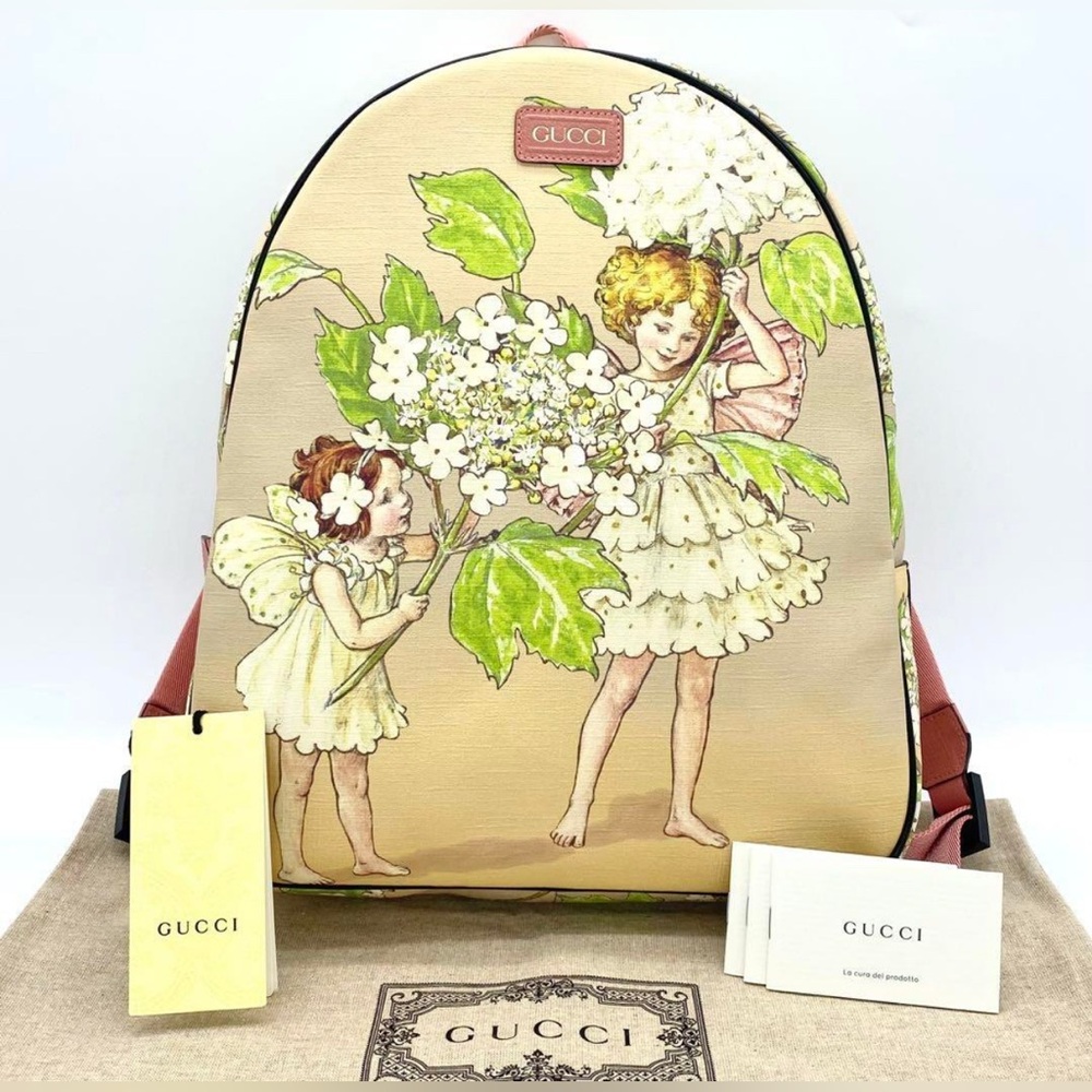 Gucci Flower Fairies Backpack NWT